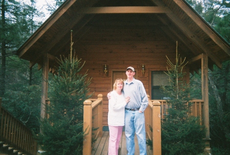 My Wife, Betty and my Son, Jason at Bear Den, N.C.