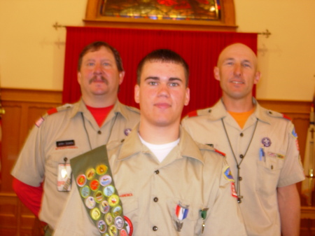 My son Bryant the Eagle Scout