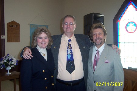 Me with Gospel singer Smokey Wilson and wife