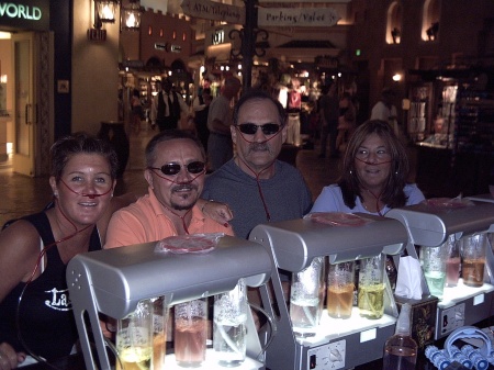 Donna, Steve, Dan and Alicia in Vegas