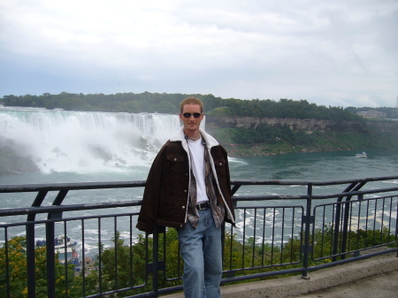 Hoss with us at Niagra Falls