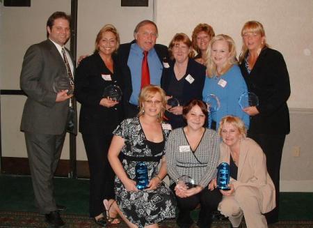 5th from Left-Coldwell Banker Award Winner