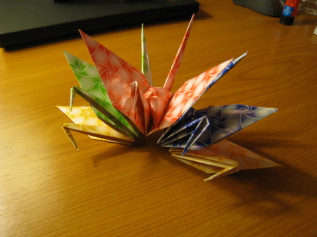 an origami gift for persons in Leipzig(2)
