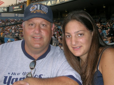 At Yankee Game w/Kaitlyn