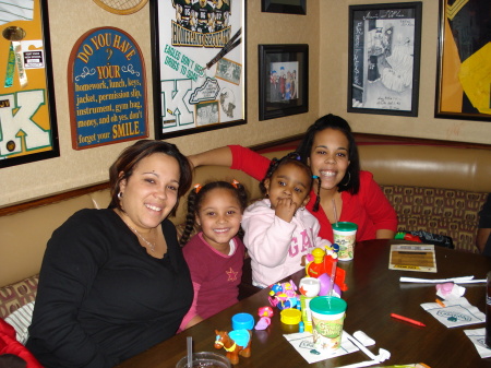 my 2 daughters & my 2 beautiful grandbabies