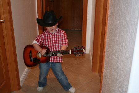 Jacob performing age 3
