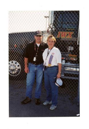 Allison with Steve Parks - Daytona 500 Week