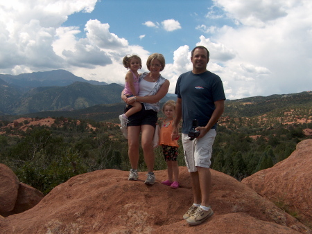 Rhonda, Chuck and the girls