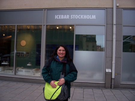 Icebar in Stockholm, Sweden