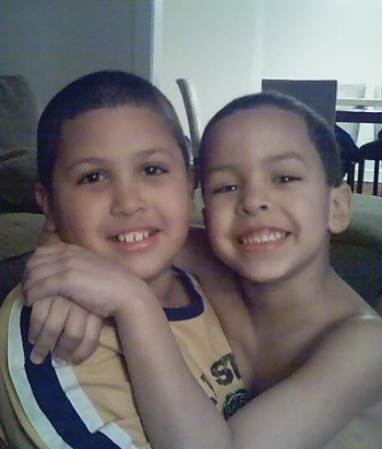 My middle two boys...2007