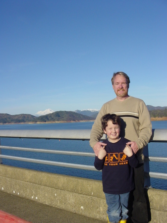 Me and my youngest in 2005