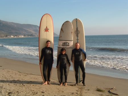 Family Surf Day - Faria Beach, Ventura, CA