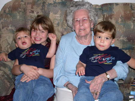 GG and her great-grandkids