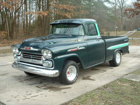 Herman a 58 Chevy Apache 3100