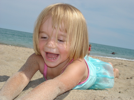 Nat at the beach