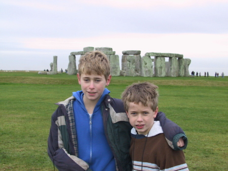 Dan & Andrew-Stonehenge
