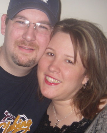 My husband Bradley and I