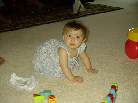 Sophie on Mother's Day 2007