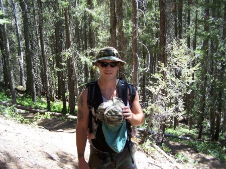 Daddy & Baby Hiking