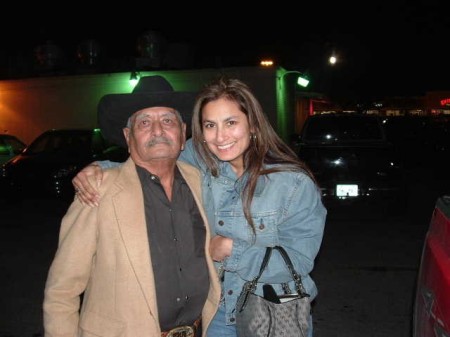 My Dad (Jose) and my sister (gloria)