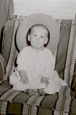 Me at 6 months in Hereford, Texas