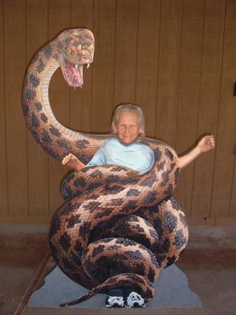 Grandma Holloway at the Zoo 2006