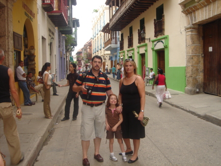 Historic Streets of Cartagena Colombia