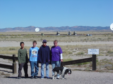 Family at the VLA