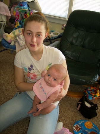 My daughter Crystal & granddaughter Caitlin