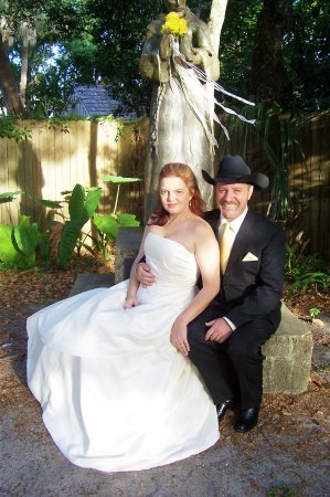 Our wedding day  (Man I look good)