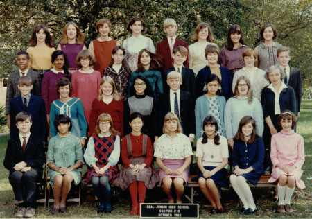 Class Photo Section 8-8 October 1966