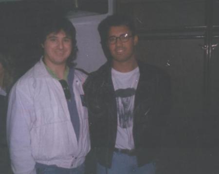 Ron Darling Backstage at the Madison Square Garden