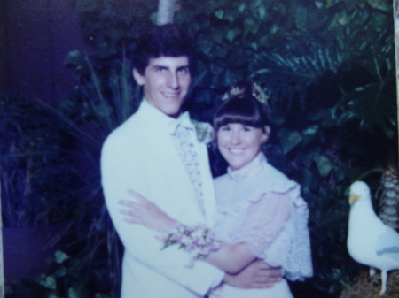 Debbie and I  Prom 84