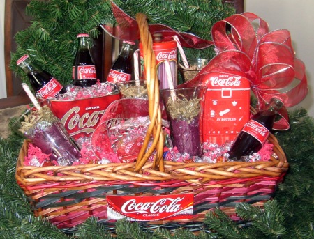 Coke Christmas Basket from 06