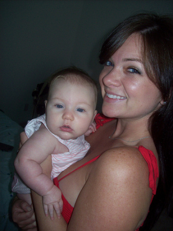 daughter Monica with niece Chloe