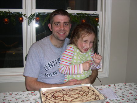 My niece, Tatum, and I on my 29th birthday