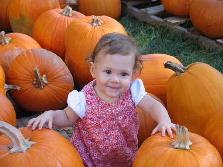 My daughter,Lily on Halloween 2006
