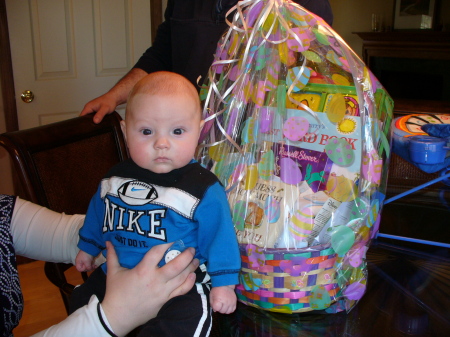 baby anthony first easter