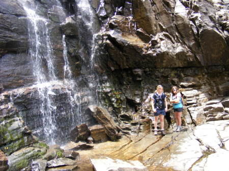 Base of Hickory Nut Falls