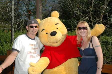 Me and my honey with Pooh!