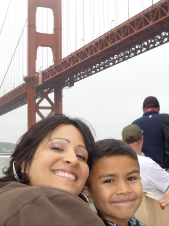 Wife -N- Son in S.F.