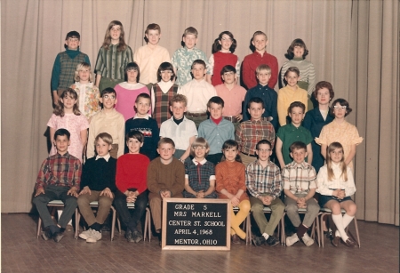 Mrs. Markell 1968 5th Grade