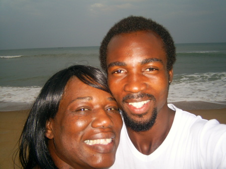 Love and Happiness on the beach in Volta