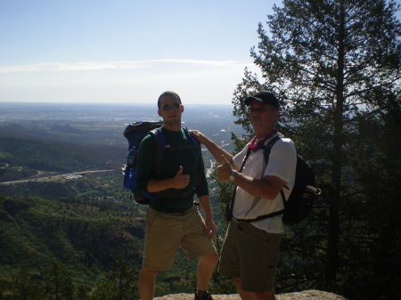 Eric & I on Barr Trail