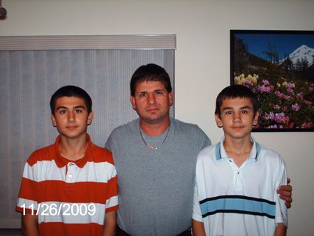 Brian and 2 of his boys