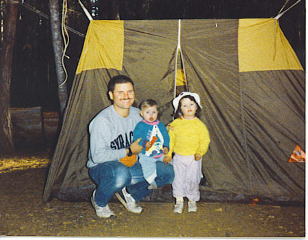 Camping at Ice House Lake, CA  1989