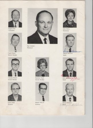 Earl Grover's album, O Henry Yearbook 1967-68