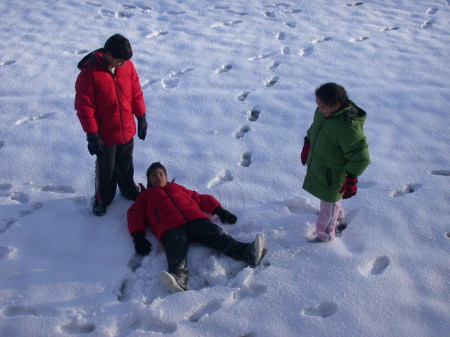 Kid's First Snow Day - Off from School