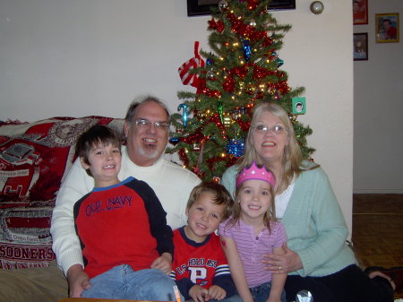 Ron & Diana with Grandkids