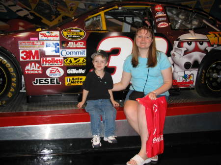 My son, Tyler, and I - August 2005